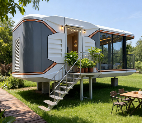 Maison capsule spatiale