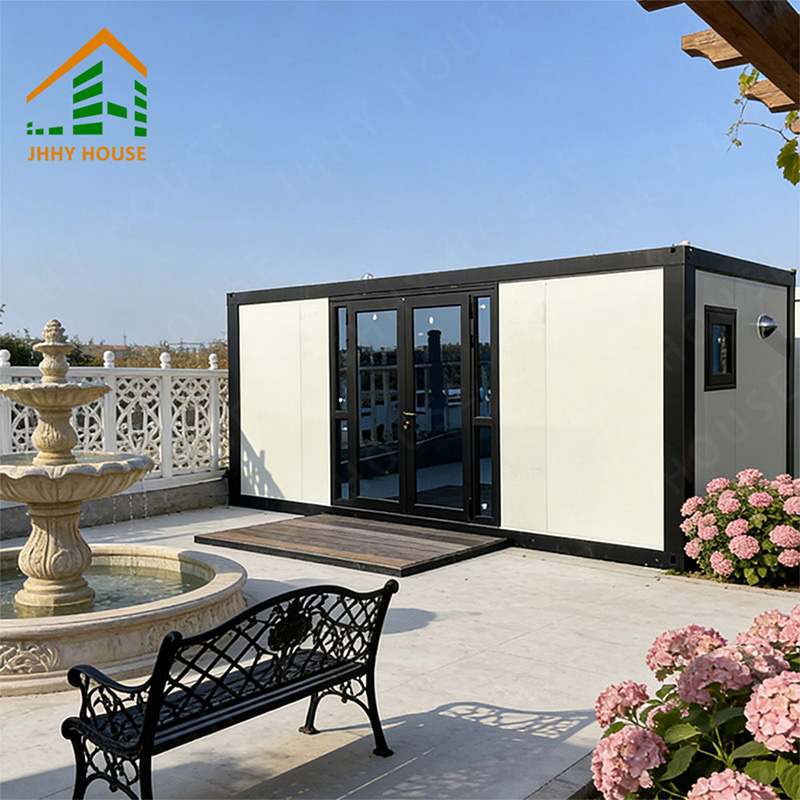prefab fold out container homes