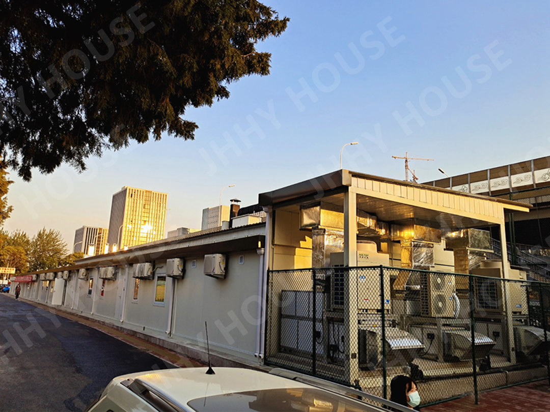 Projet modulaire de clinique de la fièvre de l'hôpital thoracique de Pékin (100 unités)