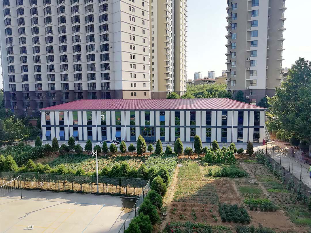 Projet de complexe pédagogique de l'école technique de Qinhuangdao Bohai (150 unités)