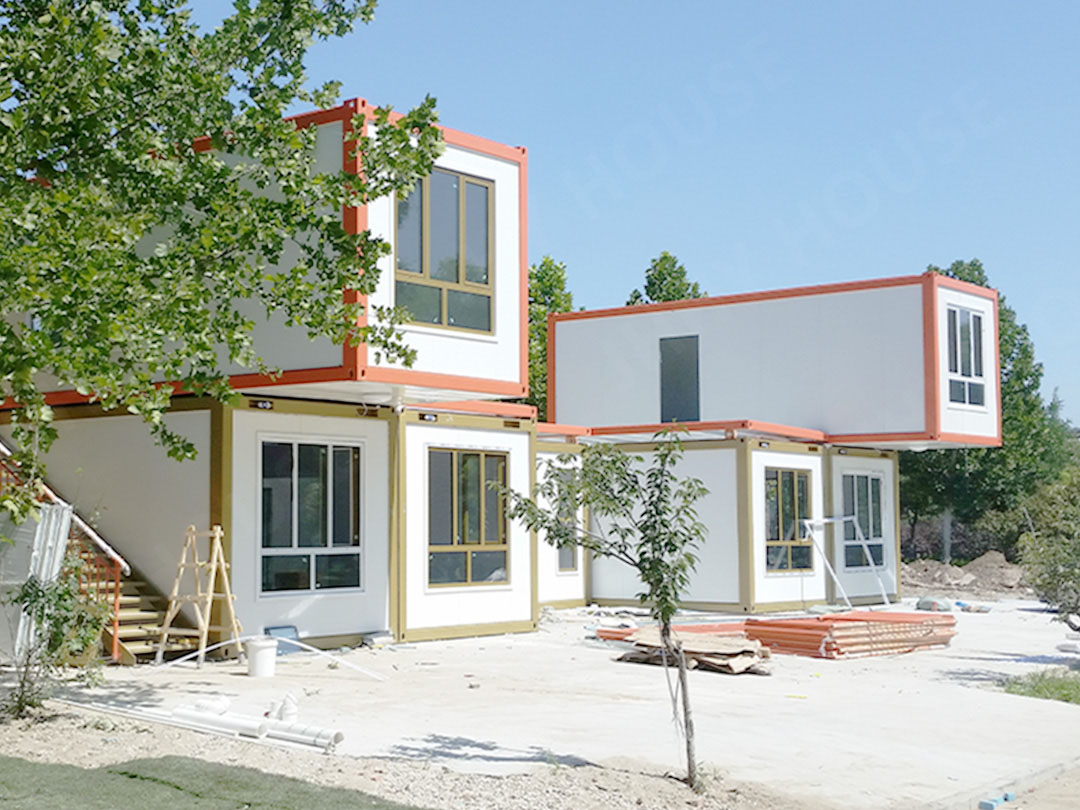 Centre de services modulaires du parc Yangshan (12 unités)