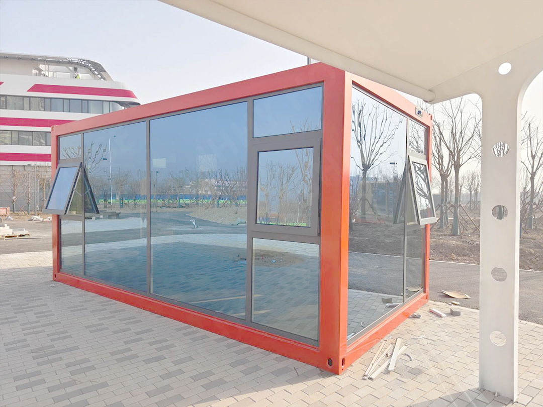 Projet de construction temporaire des installations pour enfants de Tianjin