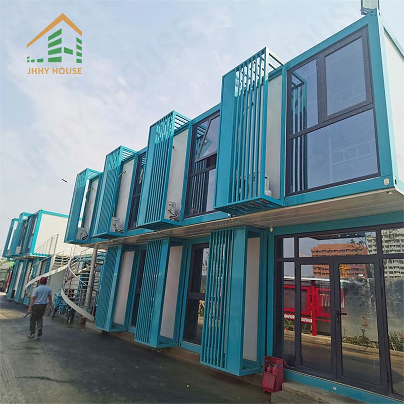 Shipping Container House Building